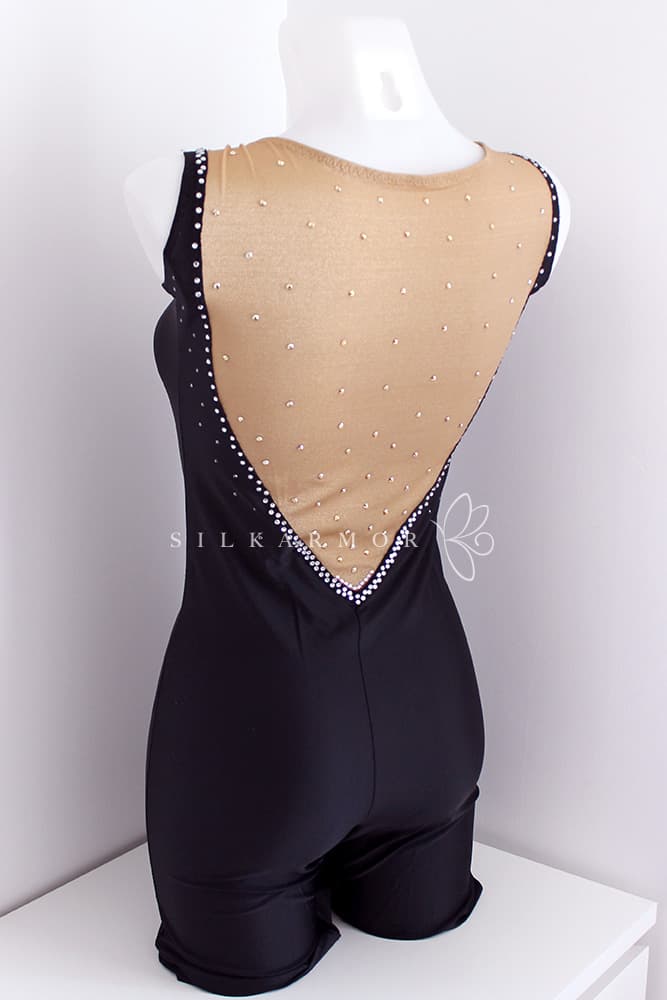 Academique grs compétition noir strass rouge